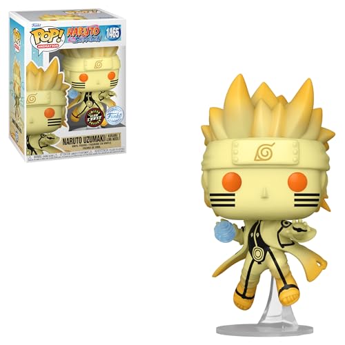 Funko Pop Chase Naruto Shippuden - Naruto Uzumaki (Kurama Link Mode) (GITD) Figure (AA Anime Exclusive)