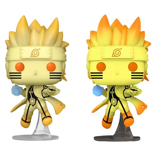 Funko Pop Chase Naruto Shippuden - Naruto Uzumaki (Kurama Link Mode) (GITD) Figure (AA Anime Exclusive)