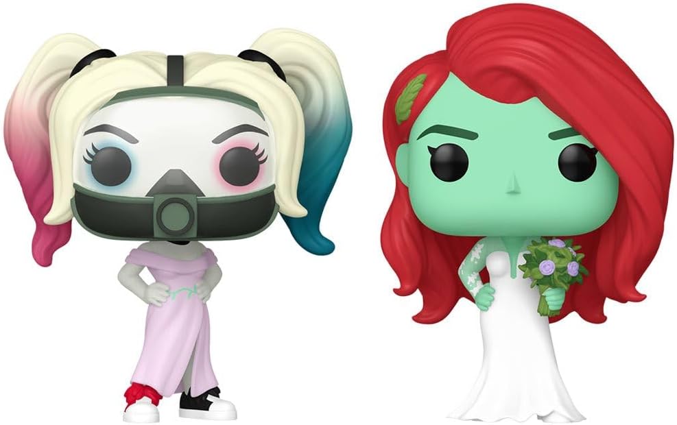 Funko Pop! Heroes: Harley Quinn and Poison Ivy Wedding 2-Pack (Exclusive)