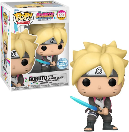 Funko Pop Boruto - Boruto w/Chakra Blade Figure (AAA Anime Exclusive)