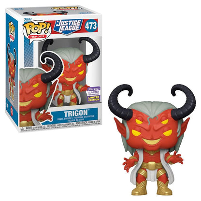 Funko Pop! Heroes: Justice League - Trigon, 2023 Summer Convention Limited Edition Vinyl Figure #473