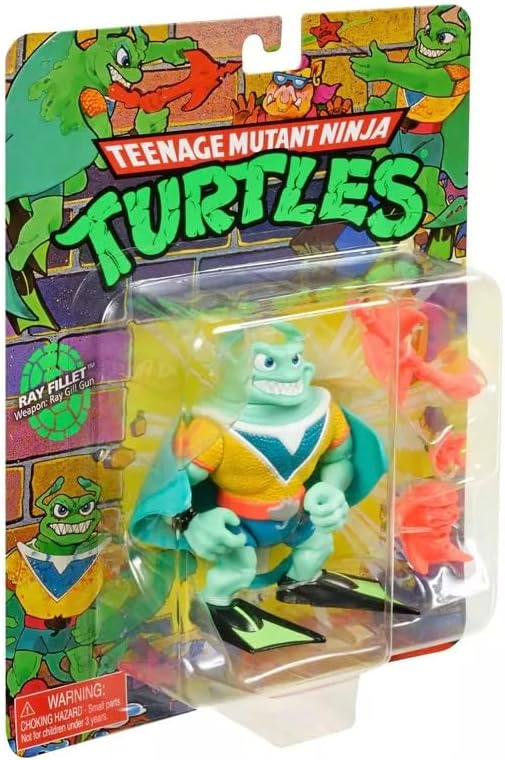 Teenage Mutant Ninja Turtles Ray Fillet Classic Action Figure