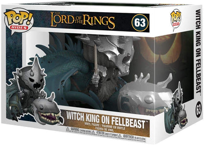 Funko Pop! Rides: Lord of The Rings - Witch King with Fellbeast, Multicolor