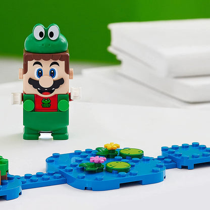 LEGO Super Mario Frog Mario Power-Up Pack 71392 Building Kit; Collectible Gift Toy for Creative Kids; New 2021 (11 Pieces)