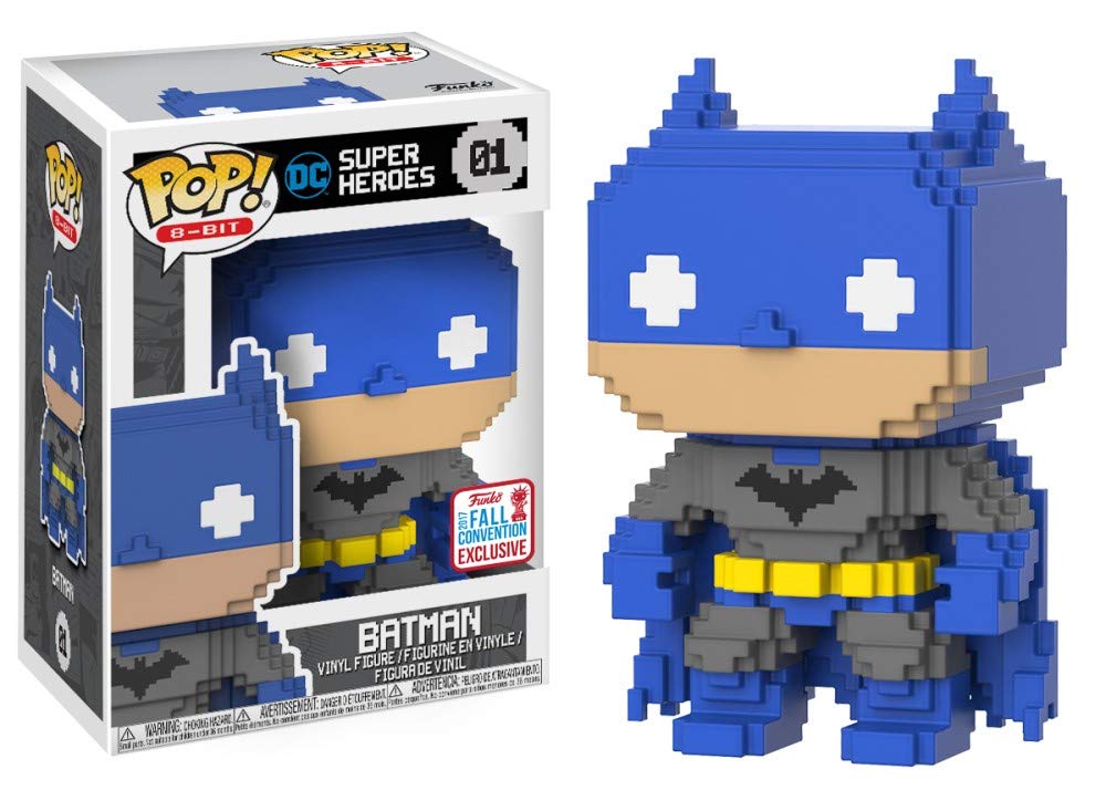 Pop Funko 8-Bit #01 DC Heroes Batman (2017 Fall Convention Exclusive)