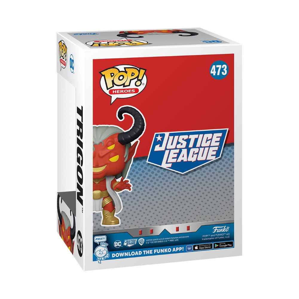 Funko Pop! Heroes: Justice League - Trigon, 2023 Summer Convention Limited Edition Vinyl Figure #473