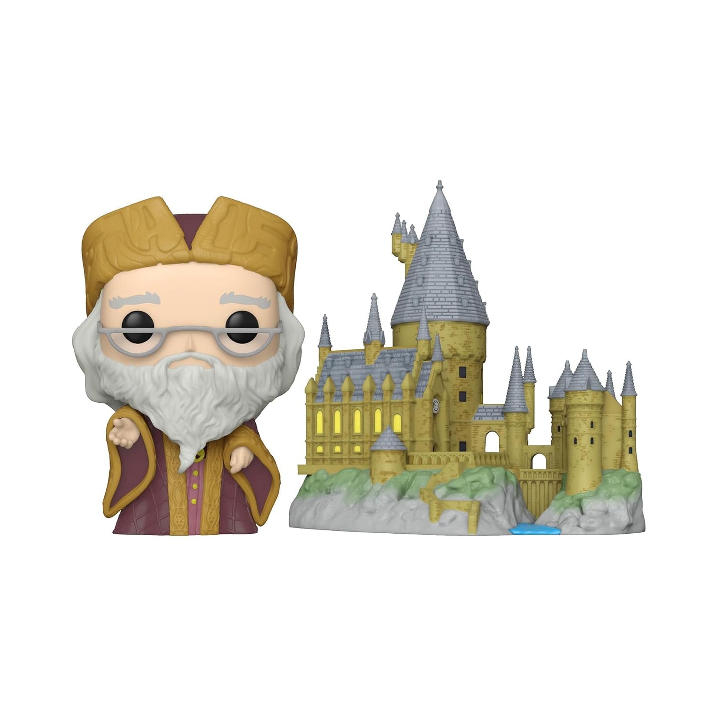 Funko Pop! Town: Harry Potter 20th Anniversary - Dumbledore with Hogwarts