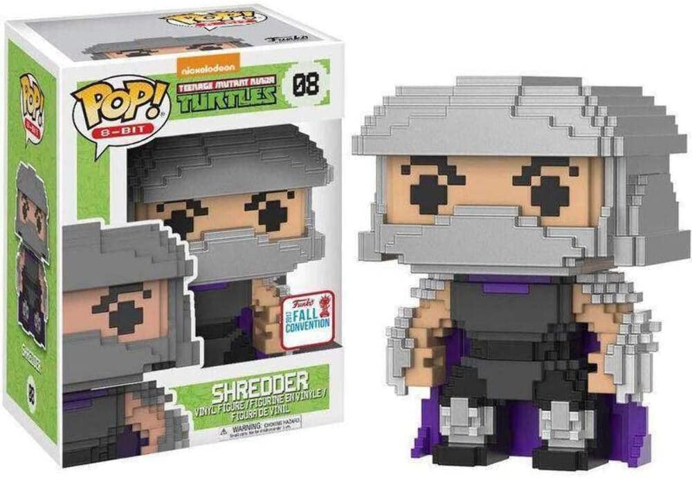 Pop Funko 8-Bit #08 Teenage Mutant Ninja Turtles Shredder (2017 Fall Convention Exclusive)