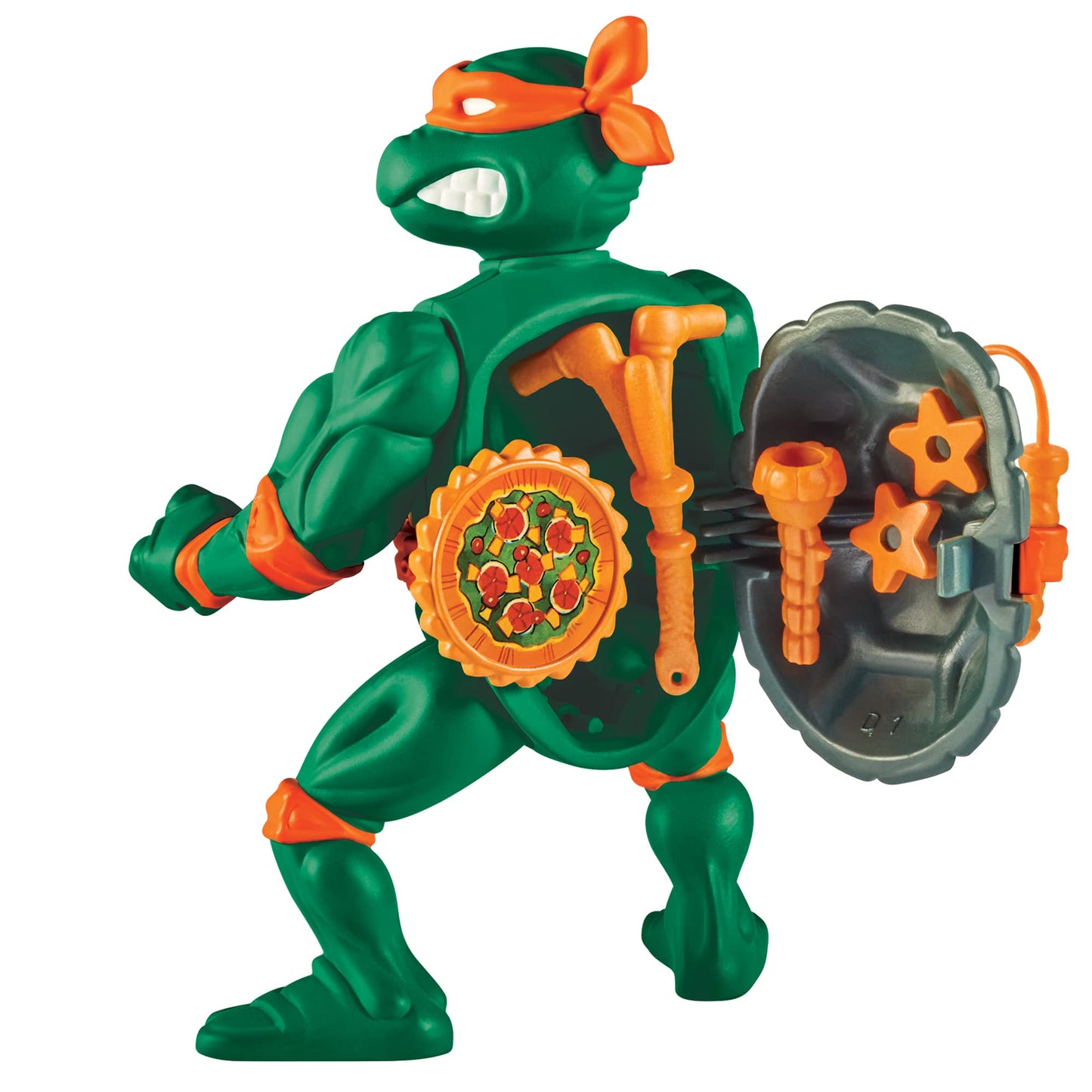 Teenage Mutant Ninja Turtles: 4” Original Classic Storage Shell Leonardo Basic Figure by Playmates Toys