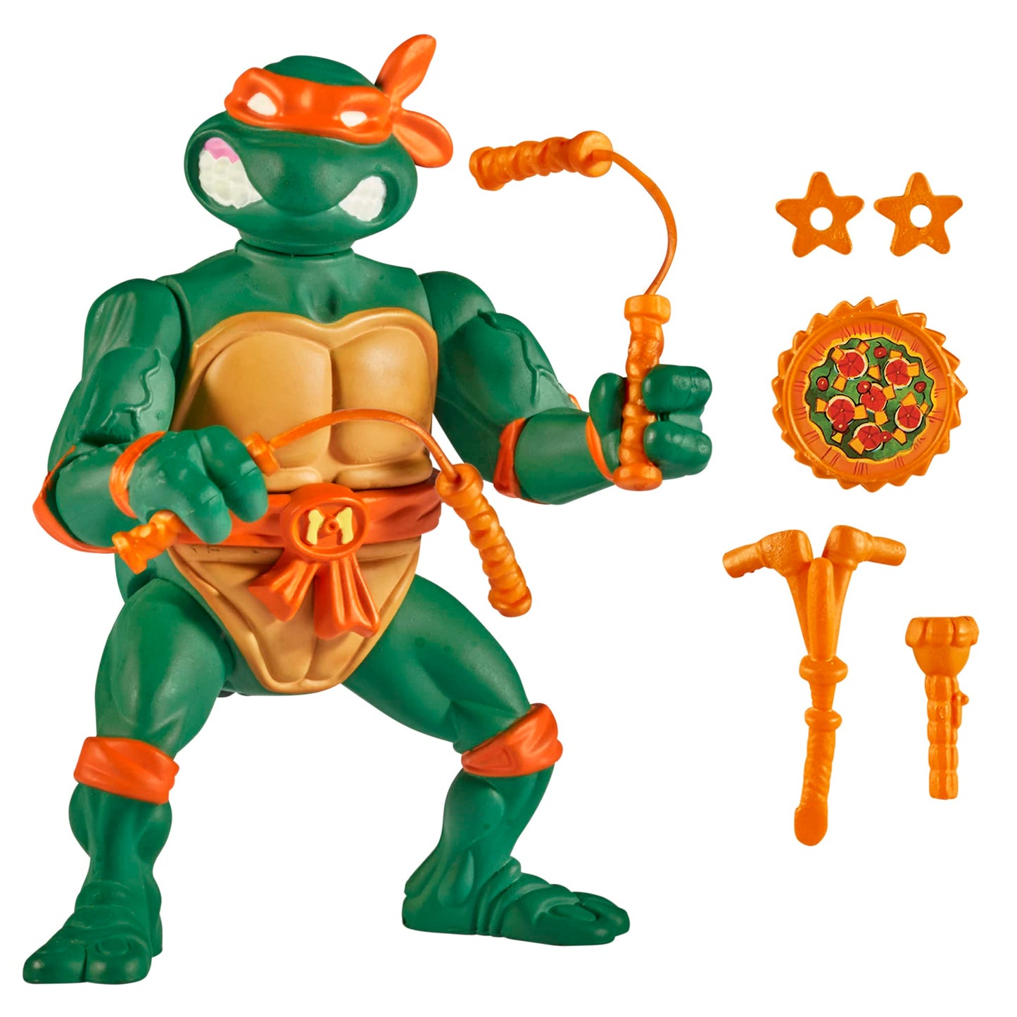 Teenage Mutant Ninja Turtles: 4” Original Classic Storage Shell Leonardo Basic Figure by Playmates Toys