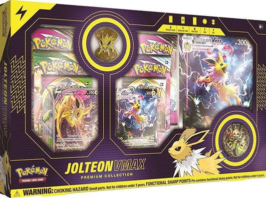 Pokemon Cards: Jolteon VMAX Premium Collection Box