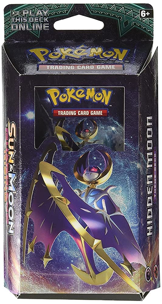 Pokemon TCG: Sun & Moon - Guardians Rising Theme Deck | | Full Ready to Play Deck of 60 Cards | Random Chance of Either Lunala Hidden Moon Deck or Solgaleo Steel Sun Deck | New GX Cards!