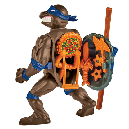 Teenage Mutant Ninja Turtles: 4” Original Classic Storage Shell Leonardo Basic Figure by Playmates Toys