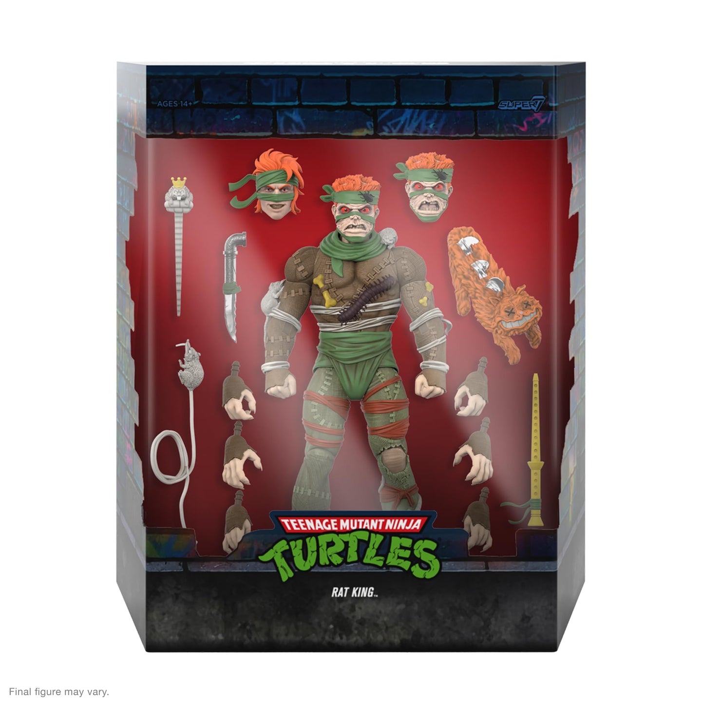 Super7 Teenage Mutant Ninja Turtles Casey Jones - ULTIMATES! 7 in Scale Action Figure