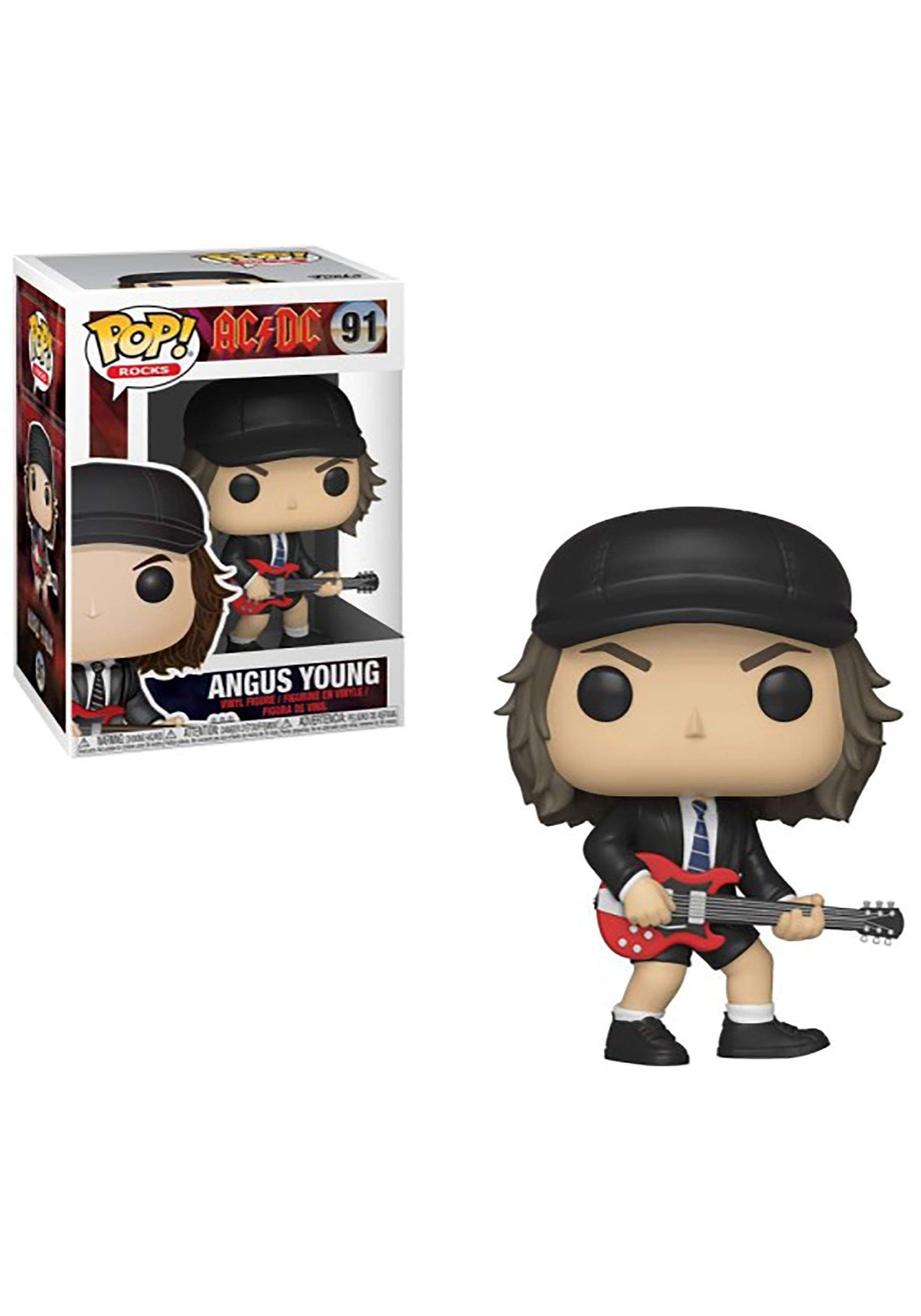 Funko Pop! Rocks: AC/DC - Agnus Young with Chase (Styles May Vary)