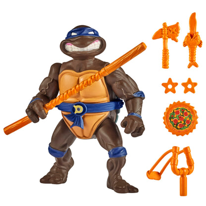 Teenage Mutant Ninja Turtles: 4” Original Classic Storage Shell Leonardo Basic Figure by Playmates Toys