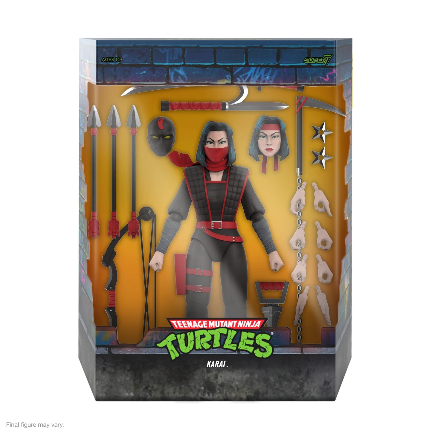 Super7 Teenage Mutant Ninja Turtles Casey Jones - ULTIMATES! 7 in Scale Action Figure