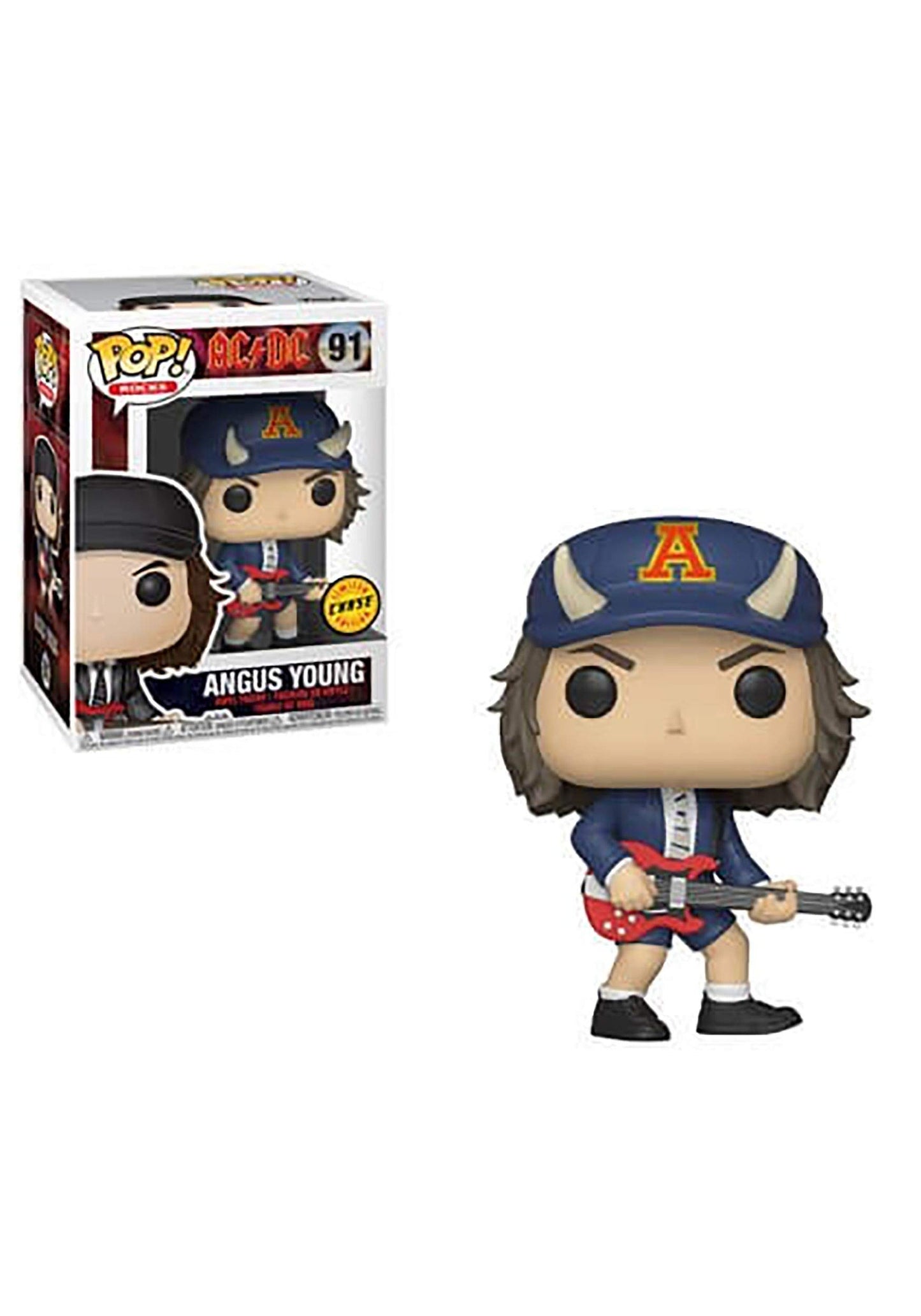 Funko Pop! Rocks: AC/DC - Agnus Young with Chase (Styles May Vary)