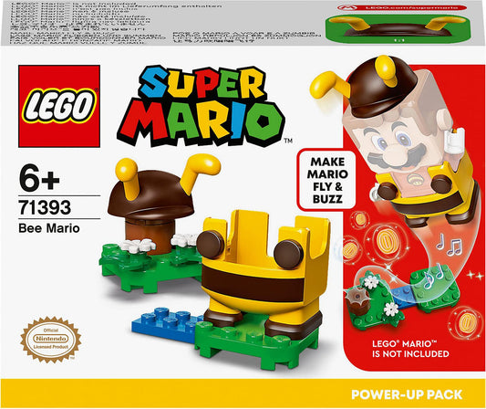 Lego Super Mario Bee Mario Power-Up Pack 71393 Building Kit; Collectible Gift Toy for Creative Kids; New 2021 (13 Pieces)