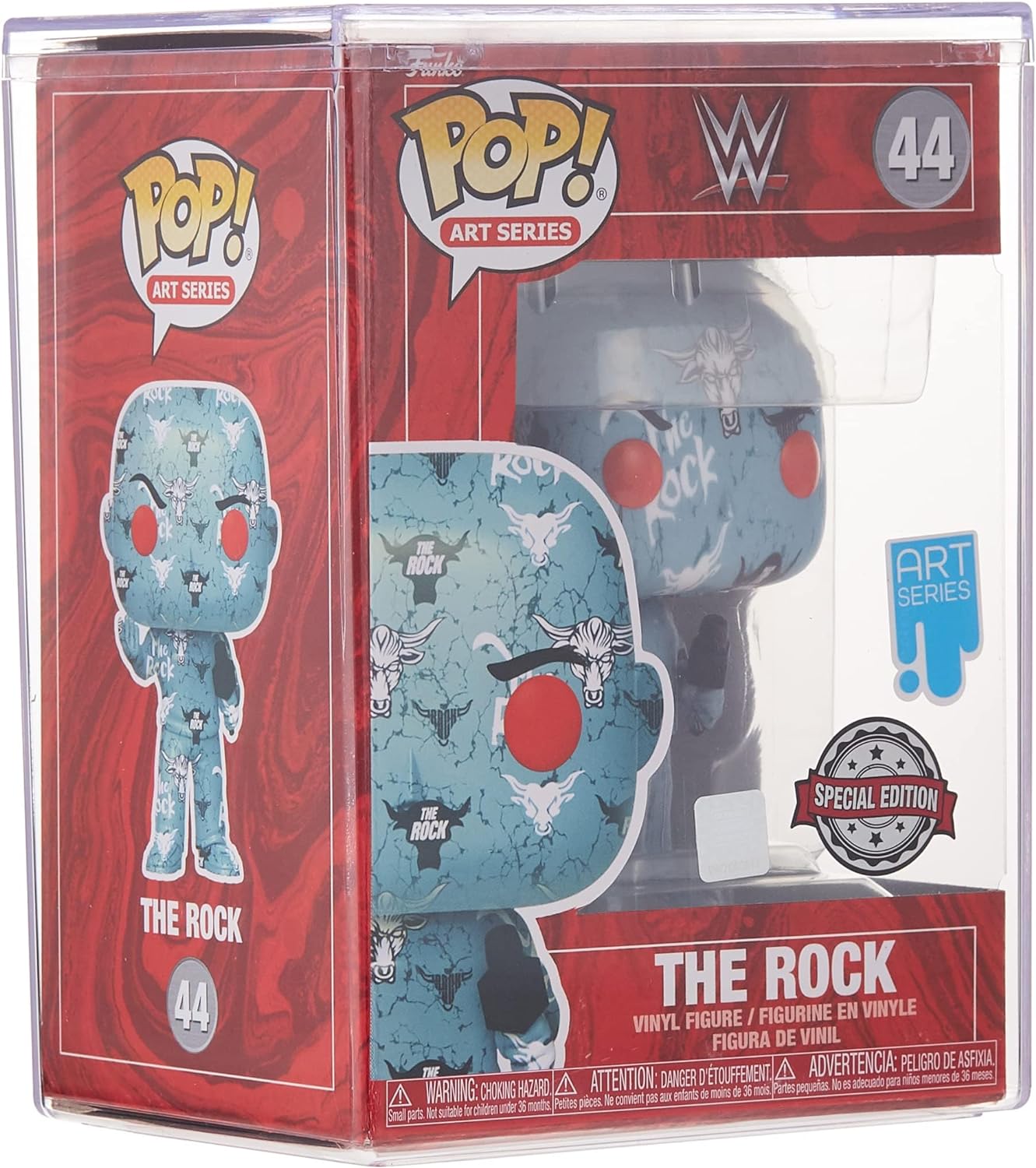 POP Artist Series: WWE-The Rock w/Case (Exclusive Edition) -44 //59560