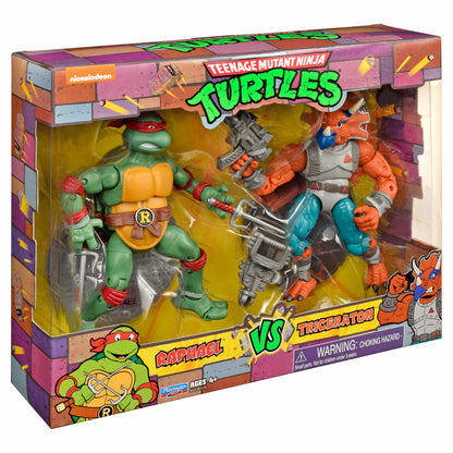 Teenage Mutant Ninja Turtles Raph vs. Triceraton 2 Pack