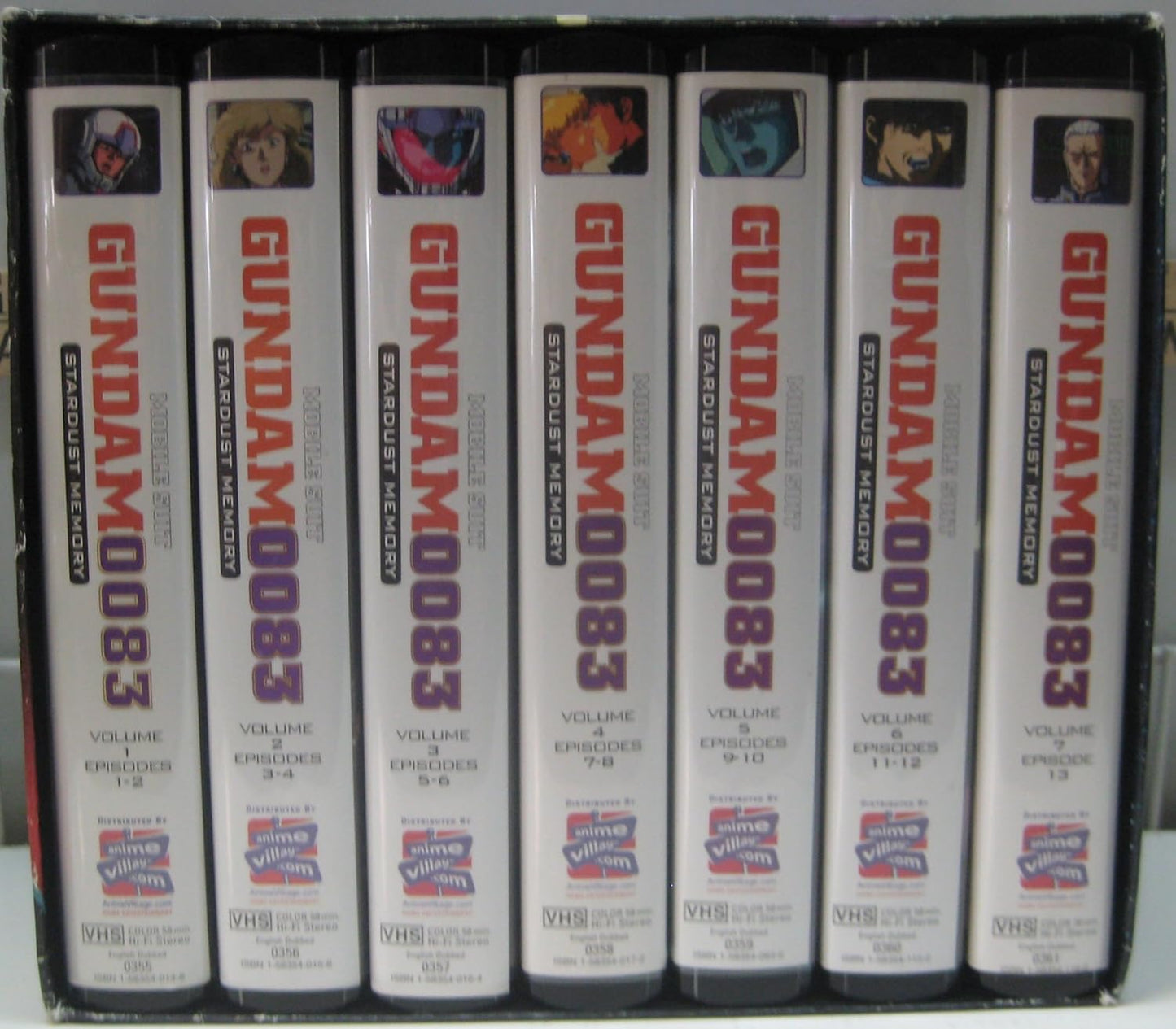 Gundam 0083 - Boxed Set (Vols. 1-7) [VHS]