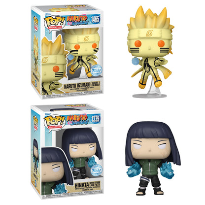 Funko Pop Chase Naruto Shippuden - Naruto Uzumaki (Kurama Link Mode) (GITD) Figure (AA Anime Exclusive)