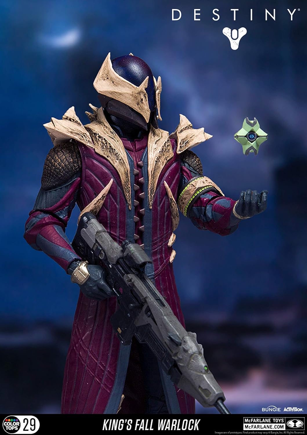 McFarlane Toys Destiny King's Fall Warlock Collectible Action Figure