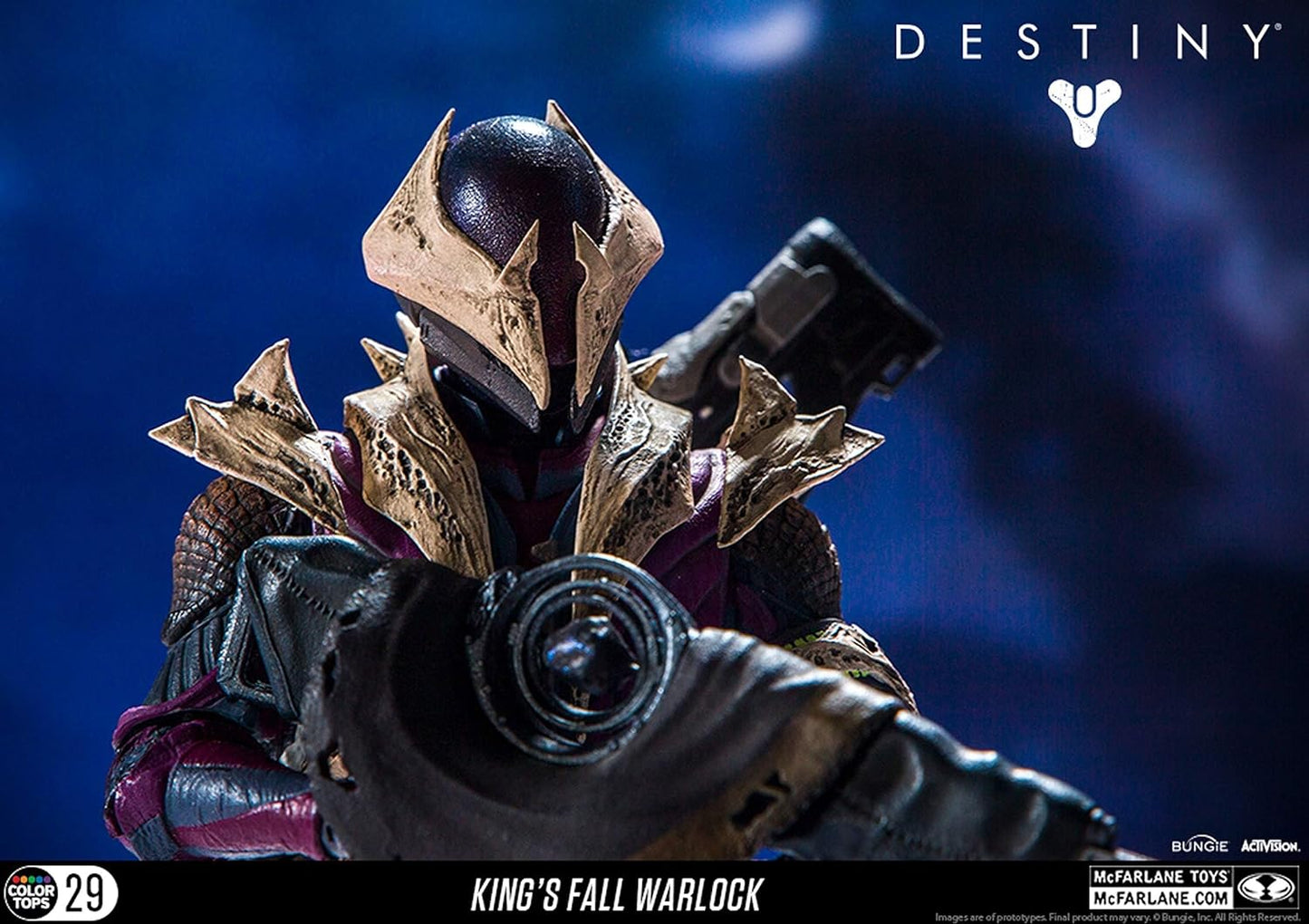 McFarlane Toys Destiny King's Fall Warlock Collectible Action Figure