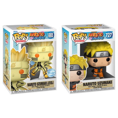 Funko Pop Chase Naruto Shippuden - Naruto Uzumaki (Kurama Link Mode) (GITD) Figure (AA Anime Exclusive)