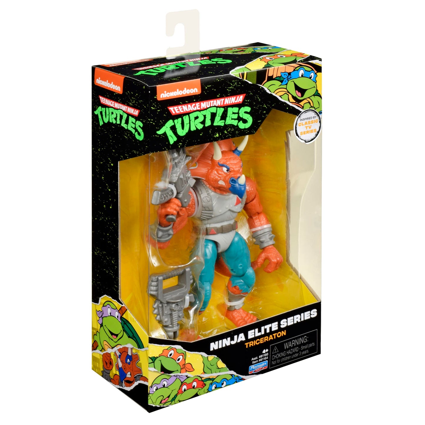 Teenage Mutant Ninja Turtles: Ninja Elite 6" Triceraton Figure by Playmates Toys