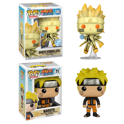 Funko Pop Chase Naruto Shippuden - Naruto Uzumaki (Kurama Link Mode) (GITD) Figure (AA Anime Exclusive)