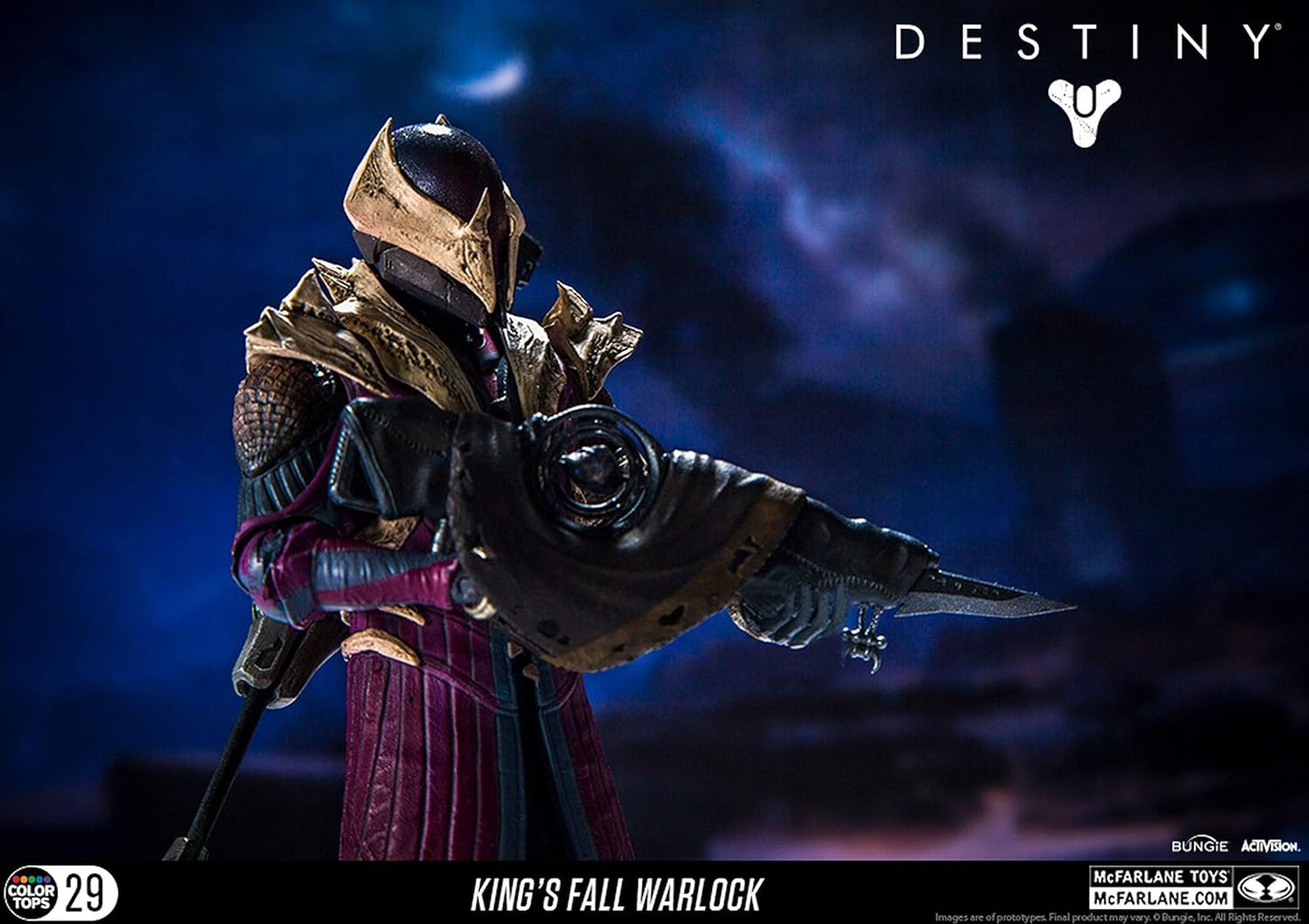 McFarlane Toys Destiny King's Fall Warlock Collectible Action Figure