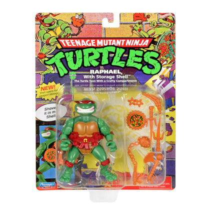 Teenage Mutant Ninja Turtles: 4” Original Classic Storage Shell Leonardo Basic Figure by Playmates Toys