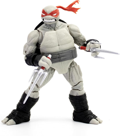 The Loyal Subjects Teenage Mutant Ninja Turtles BST AXN IDW Comic Inspired 'Black & White' 5-inch Action Figure 4-Pack