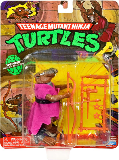 Teenage Mutant Ninja Turtles: 4” Original Classic Splinter Basic Figure by Playmates Toys