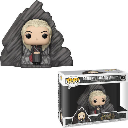 Funko POP! Ride: Game of Thrones Daenerys on Dragonstone Throne Collectible Figure, Multicolor