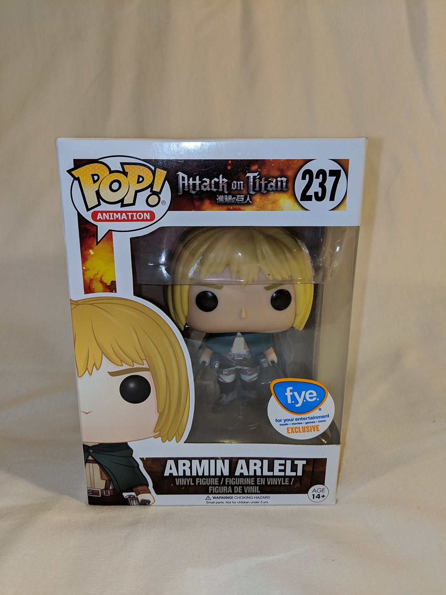 Funko POP! Attack on Titan: Armin Arlelt #237