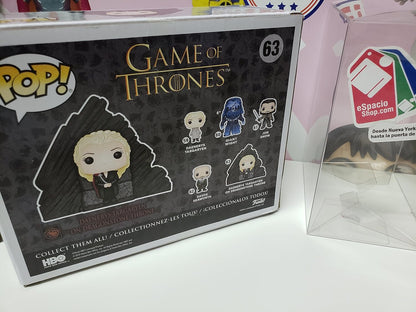 Funko POP! Ride: Game of Thrones Daenerys on Dragonstone Throne Collectible Figure, Multicolor