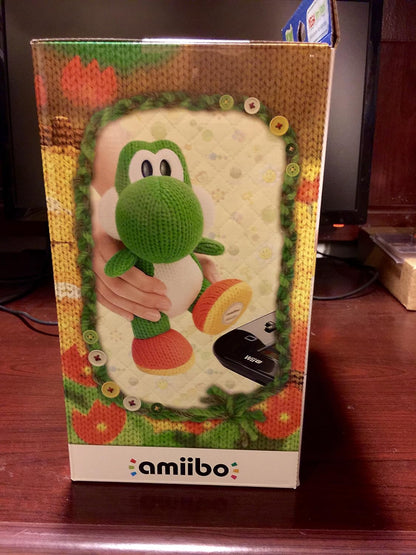 Mega Yarn Yoshi Amiibo - American Version